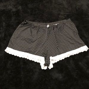Polka Dot PJ Shorts Plus Size